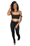 Bossy Vibes 2pc Set (Black)